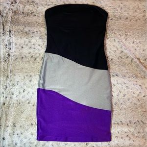Small Strapless Mini Dress